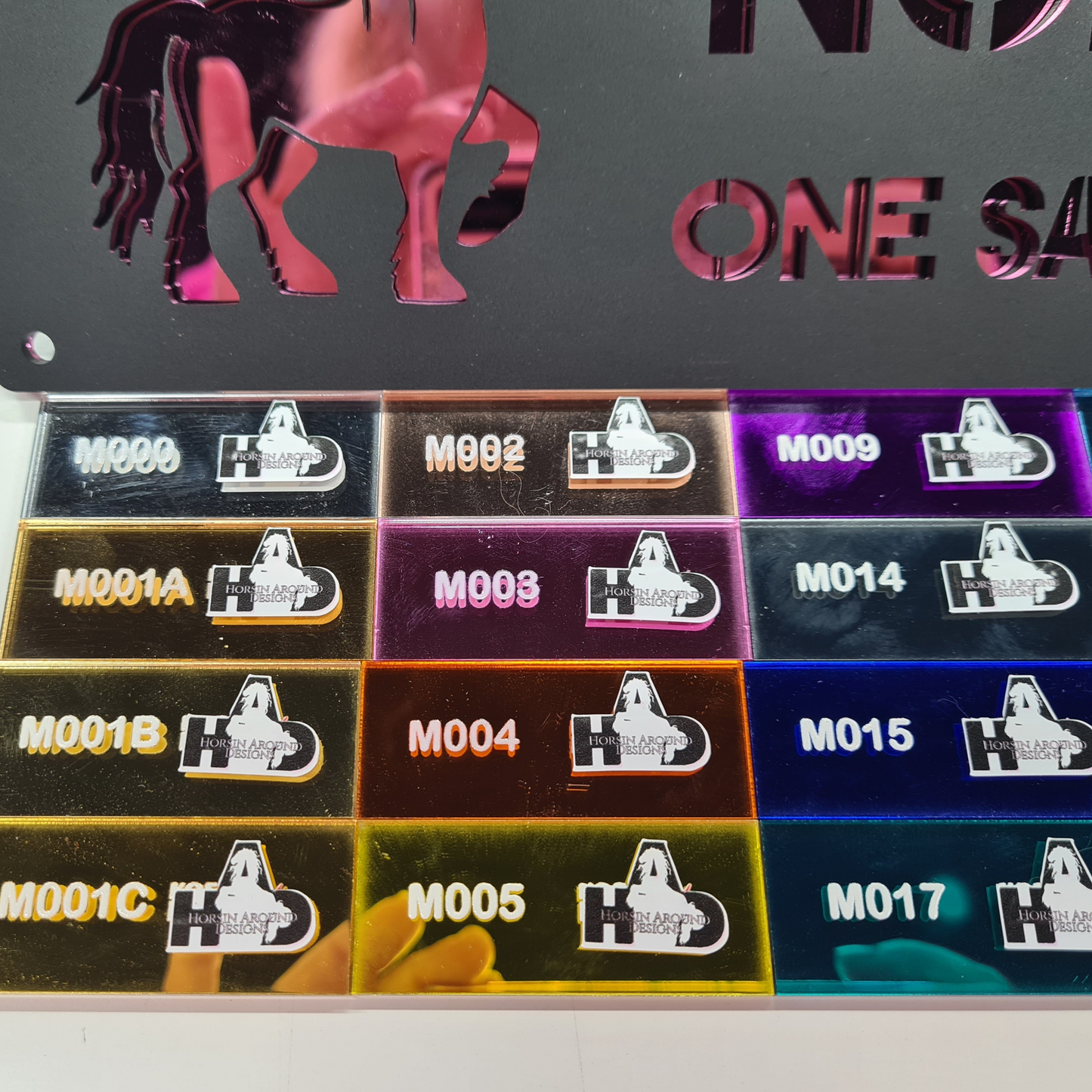 Fun Stable Plaques Horsin Around Designs