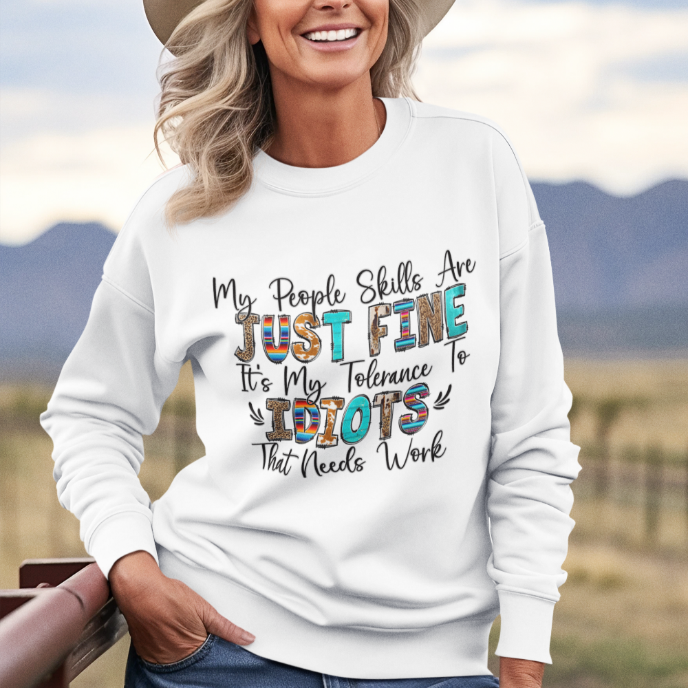 People Skills Sloppy Joe Horsin Around Designs