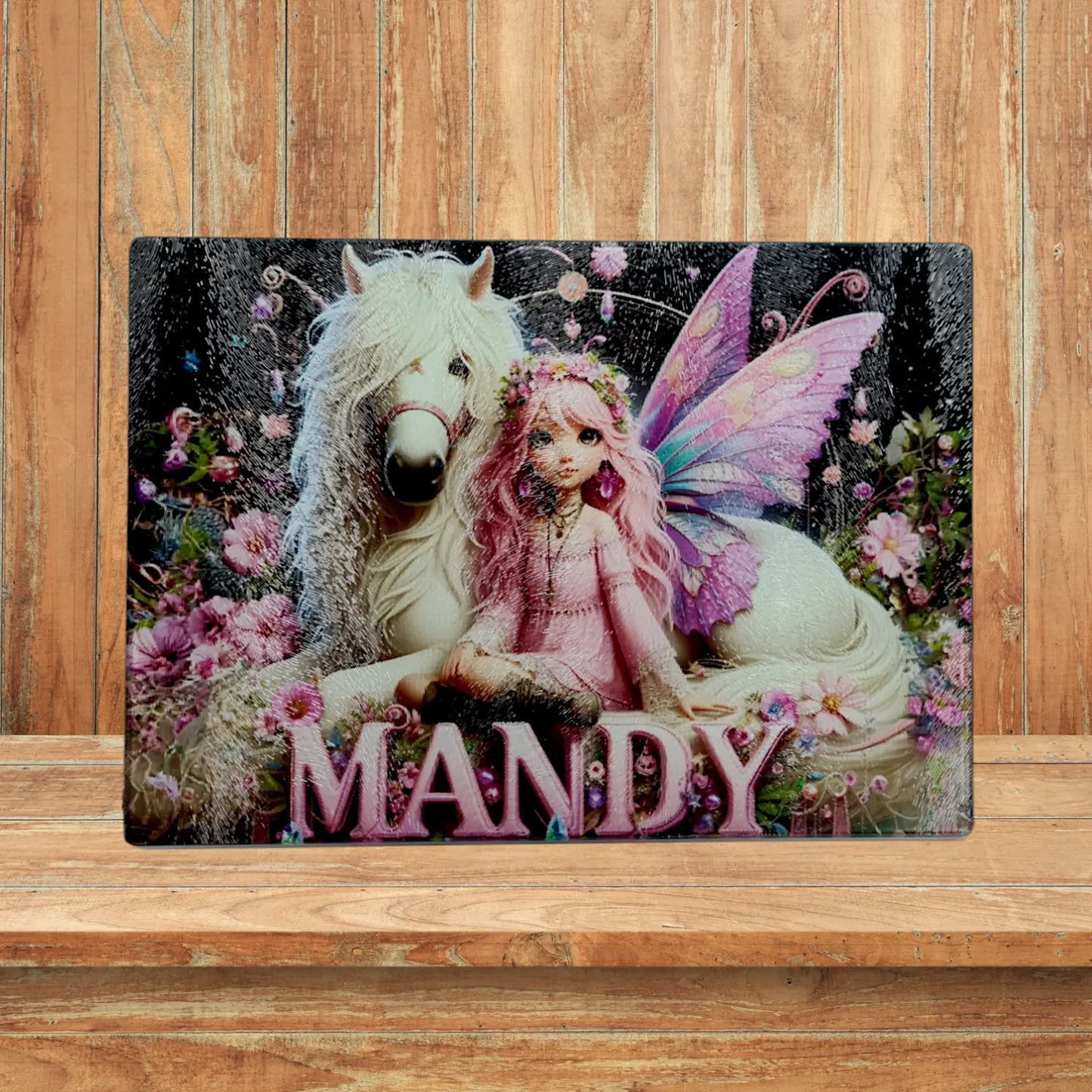 A4 Personalized Glass Chopping Boards Horsin Around Designs