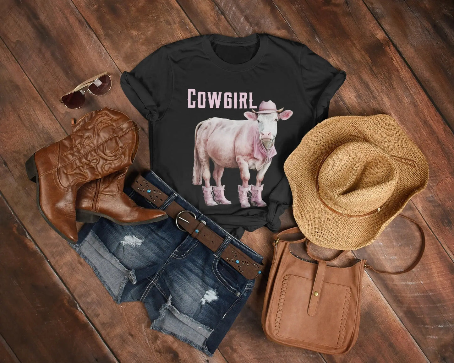 Cowgirl T-Shirt Horsin Around Designs