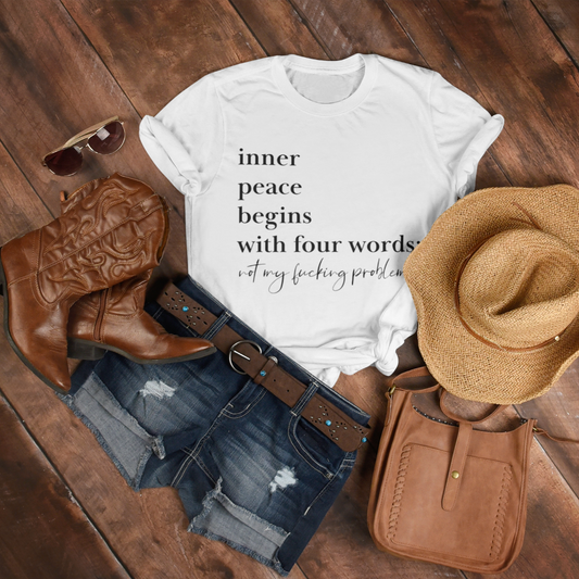 Inner Peace T-Shirt Horsin Around Designs
